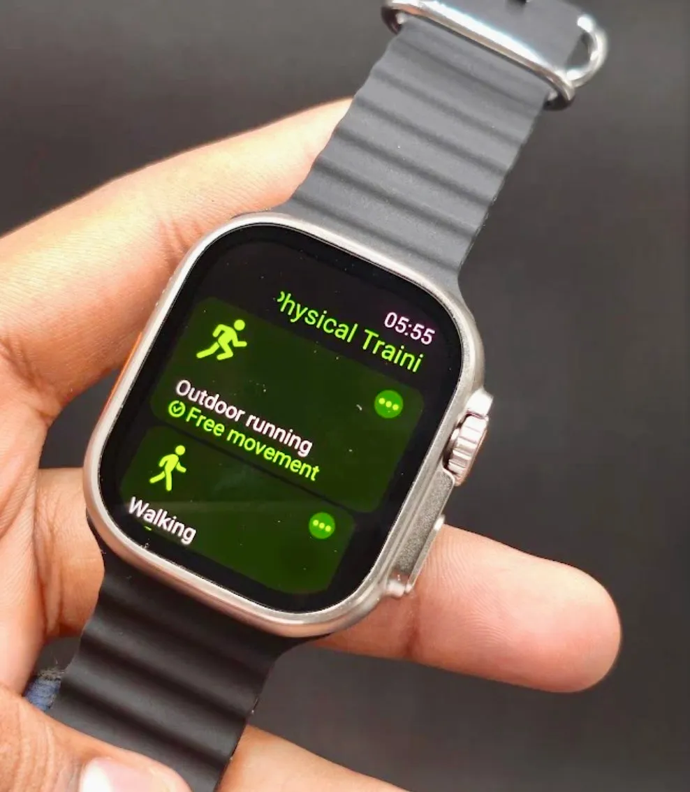 HK 10 Ultra 3 AMOLED ChatGPT Smartwatch {1:1 Apple Clone Latest 2024 Edition Model}