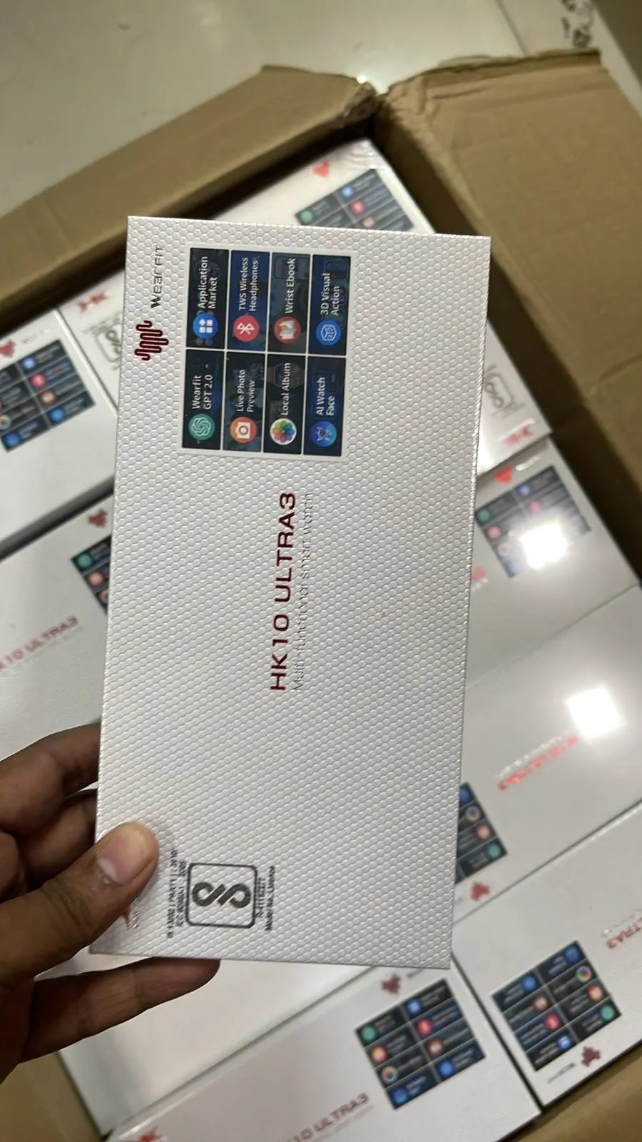 HK 10 Ultra 3 AMOLED ChatGPT Smartwatch {1:1 Apple Clone Latest 2024 Edition Model}