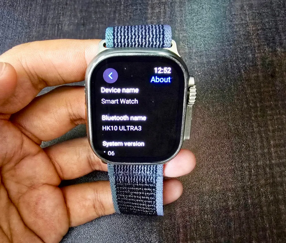 HK 10 Ultra 3 AMOLED ChatGPT Smartwatch {1:1 Apple Clone Latest 2024 Edition Model}