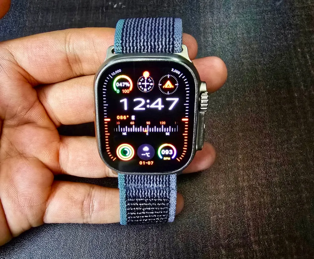 HK 10 Ultra 3 AMOLED ChatGPT Smartwatch {1:1 Apple Clone Latest 2024 Edition Model}