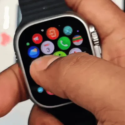 HK 10 Ultra 3 AMOLED ChatGPT Smartwatch {1:1 Apple Clone Latest 2024 Edition Model}