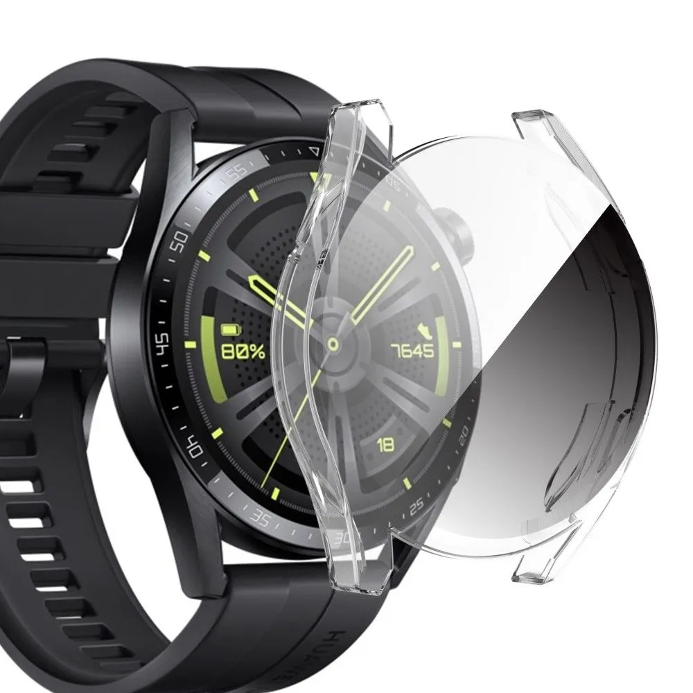 Huawei Watch GT 3 (46mm) electroplated TPU cover - Transparent