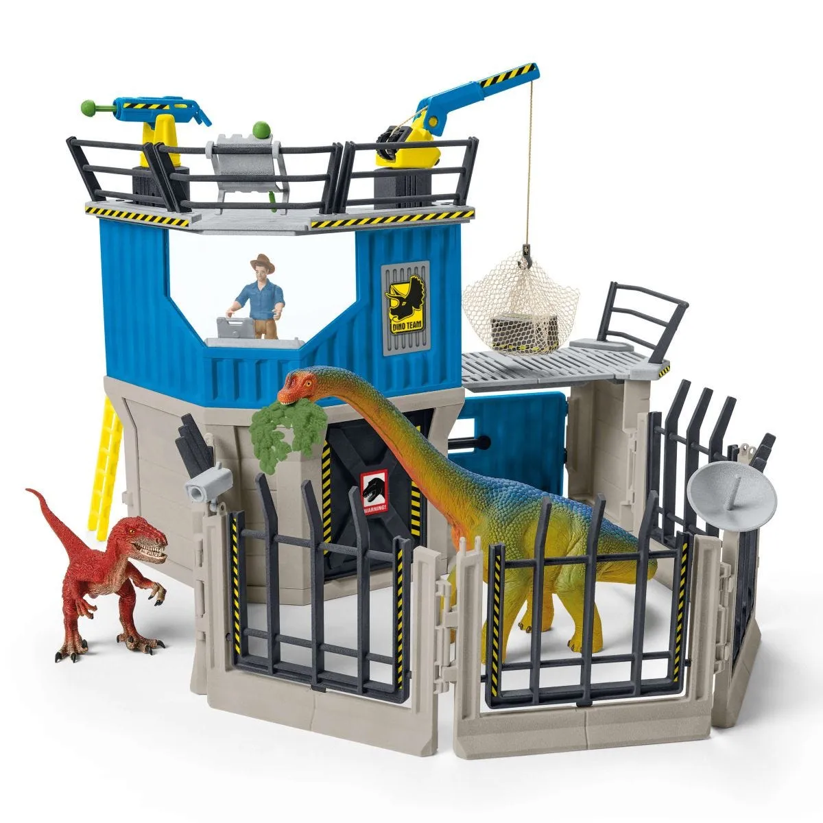Large dino research station