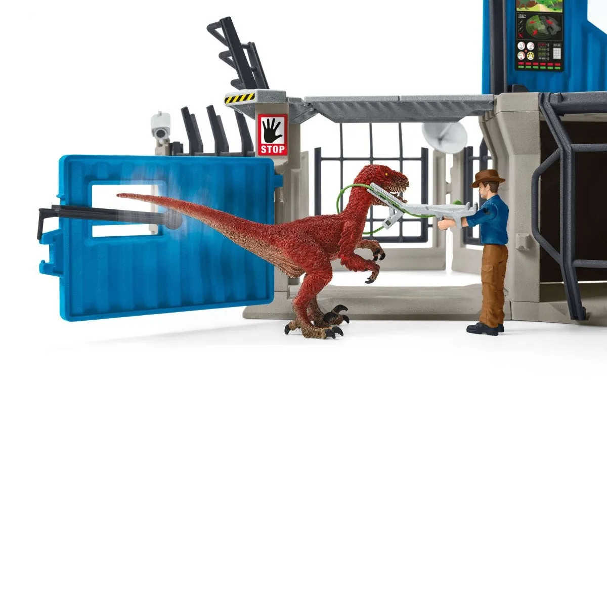 Large dino research station
