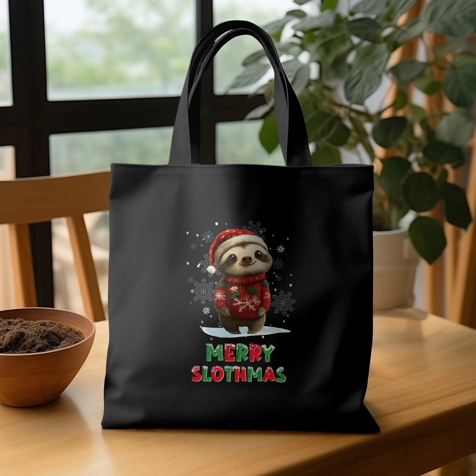Merry Slothmas Christmas Decoration Digital Download