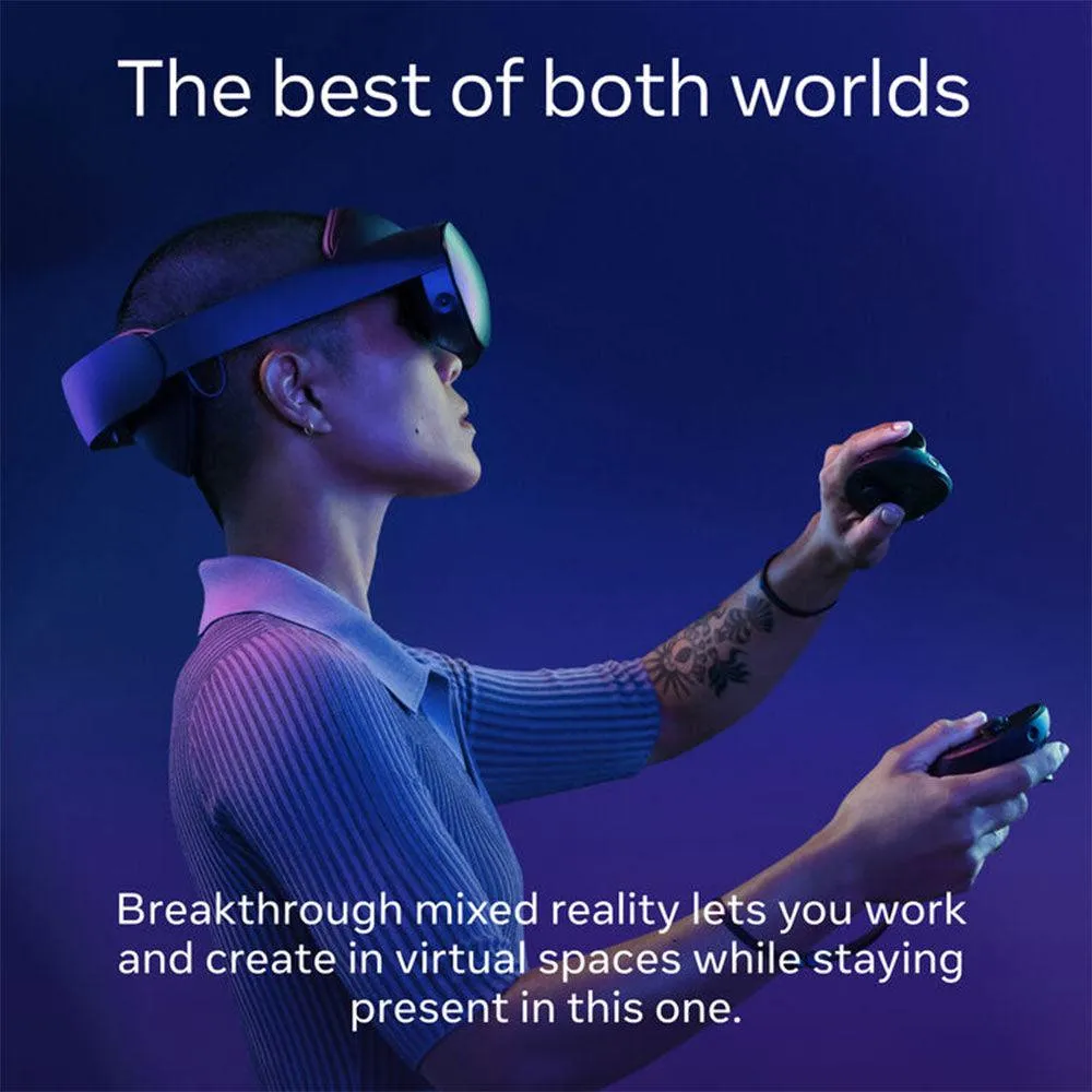 Meta Quest Pro VR Headset 256GB