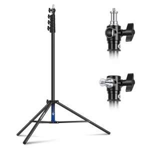 NEEWER 9.8ft/3m Heavy Duty Metal Air Cushioned Light Stand
