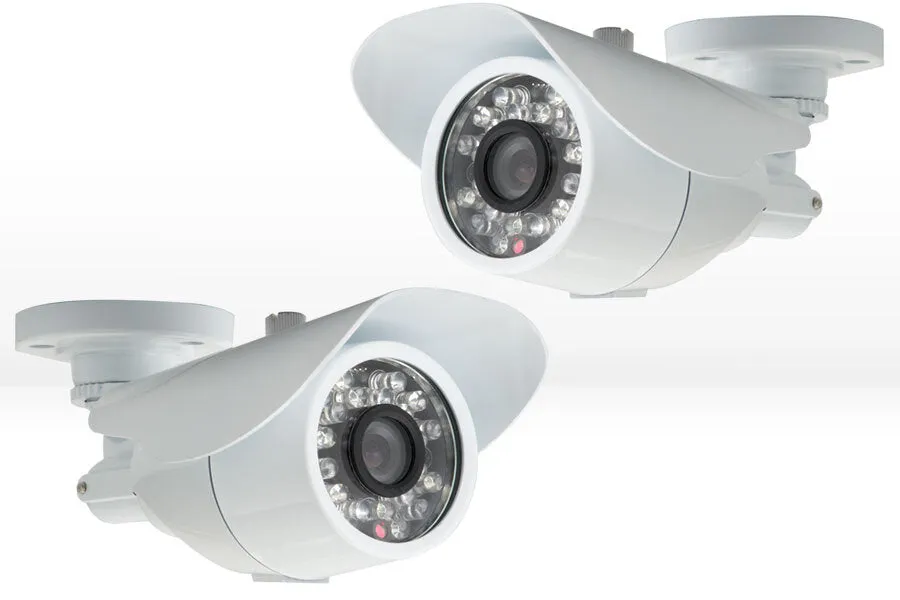 Night vision security cameras