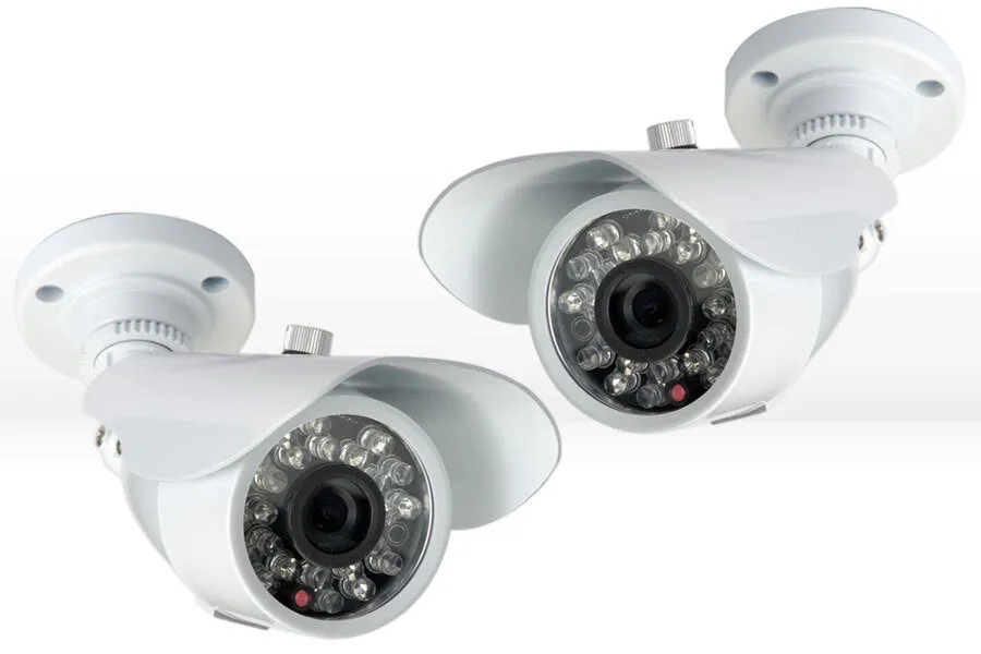 Night vision security cameras