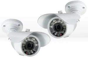 Night vision security cameras