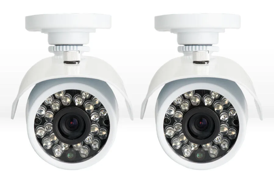 Night vision security cameras