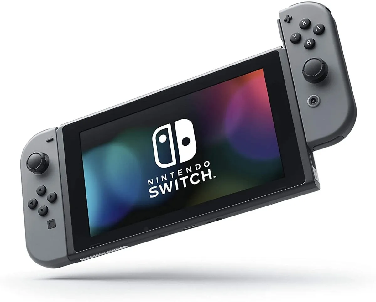 Nintendo Switch Games Console Grey With Improved Battery Life