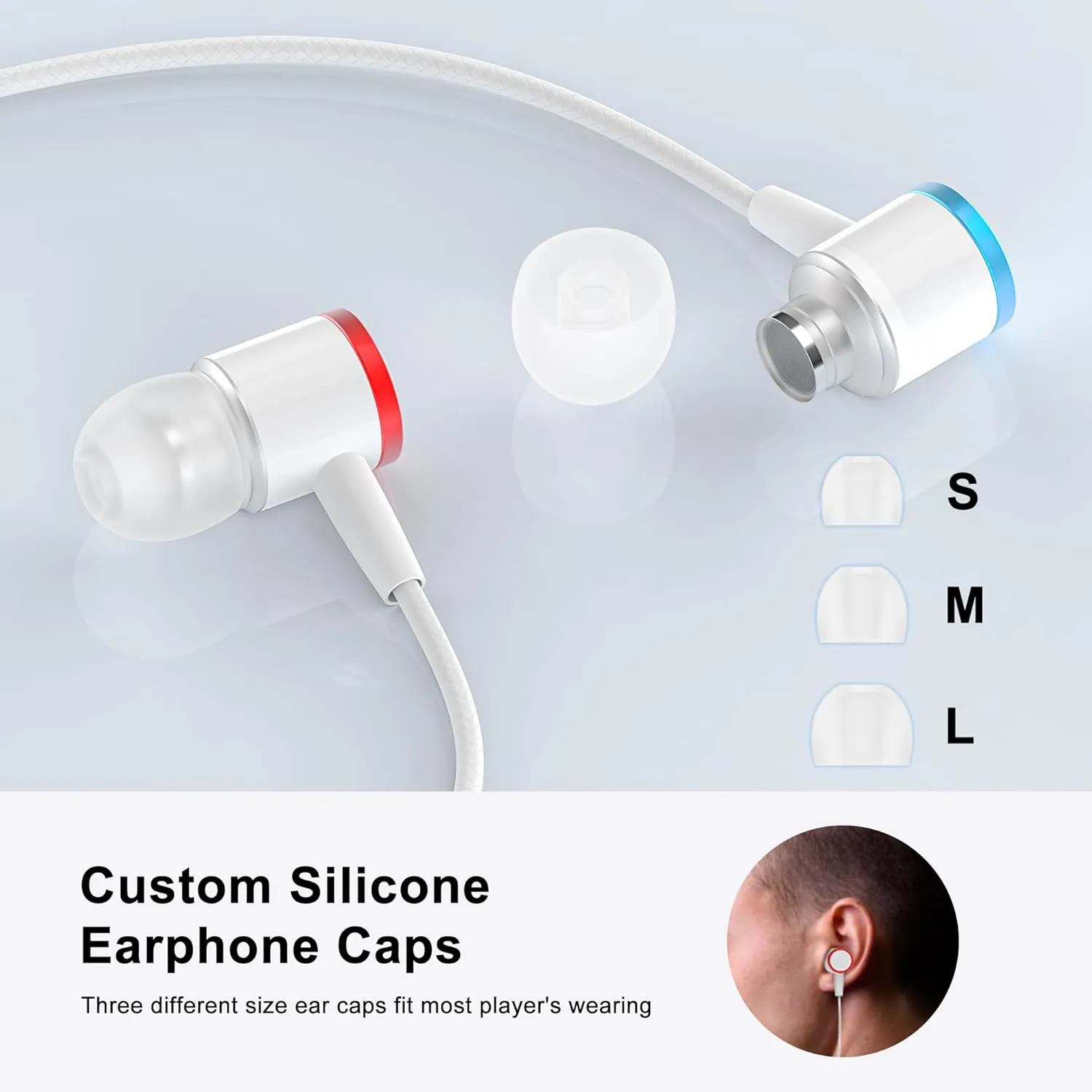 Noise-Isolating in-Ear Headphones for Meta Quest 3