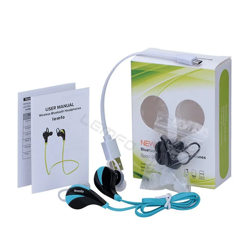 Original G6 Bluetooth 4.0 Headset Wireless Stereo Sports Earphone Studio Music Handsfree Headphone Sweatproof for iPhone Samsung