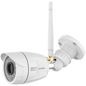 Outdoor Security Camera, Wansview 1080P WiFi Home Surveillance Waterproof Camera with Night Vision, Motion Detection, Remote Access, Works with Alexa-W4