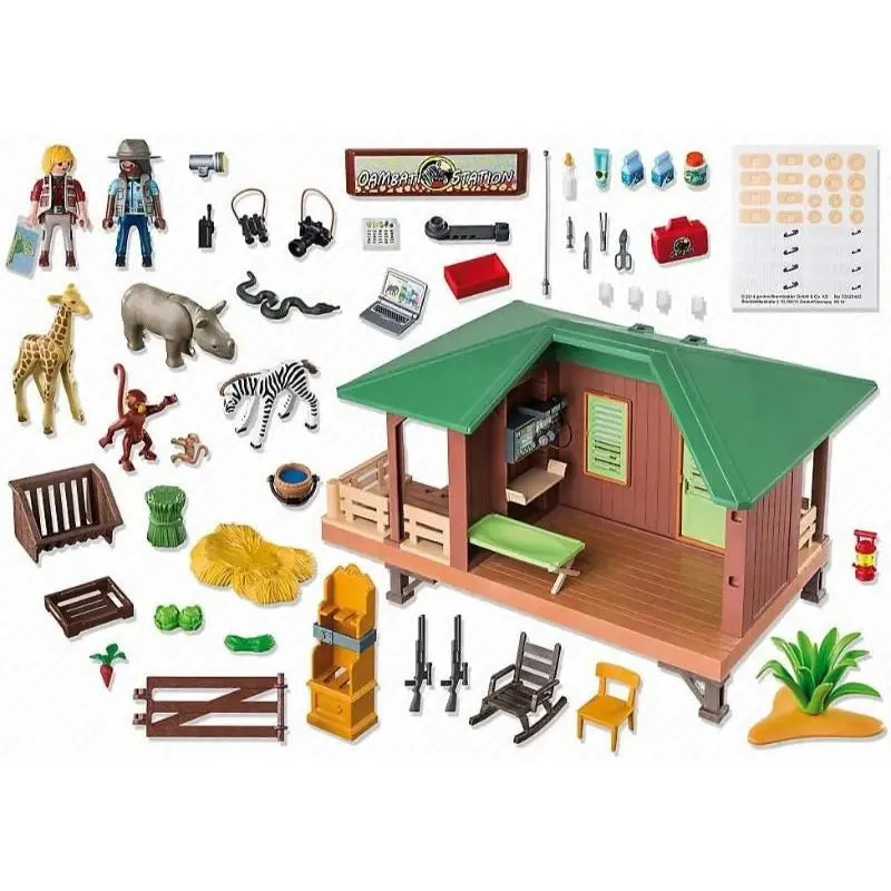 Playmobil Wild Life Ranger Station 70766