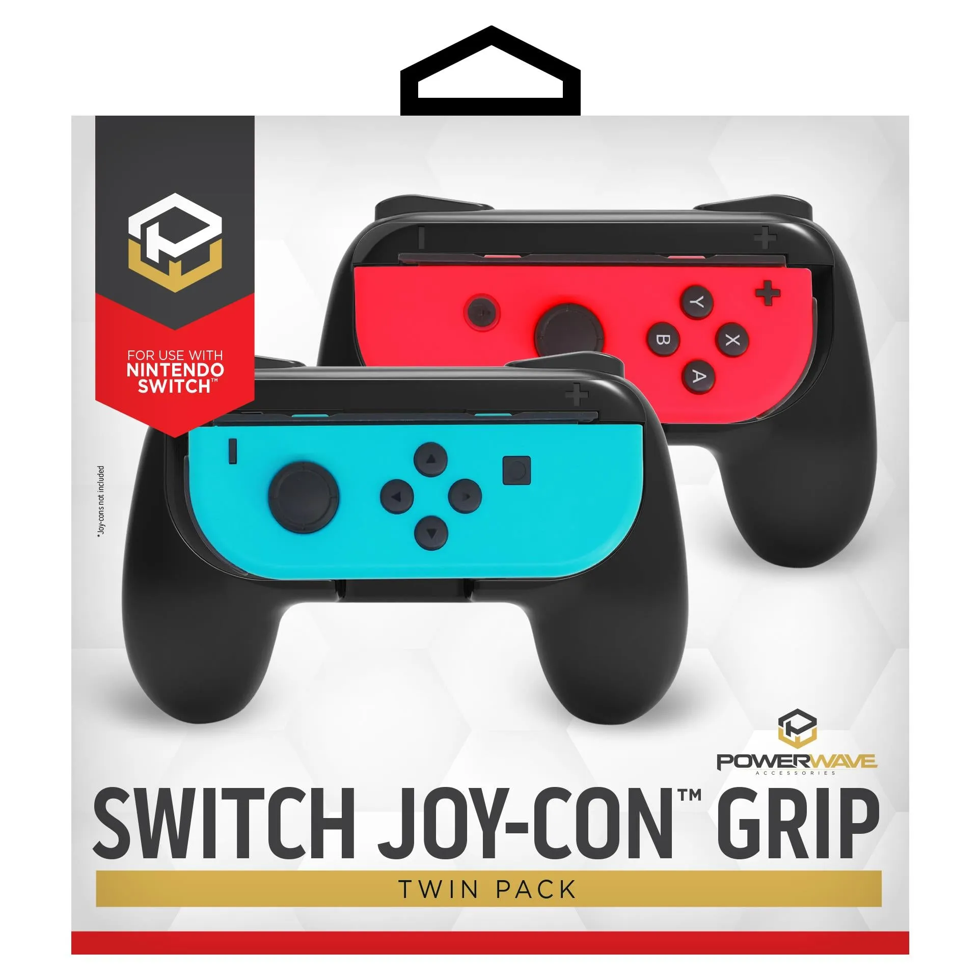 Powerwave Switch Joy Con Grips Twin Pack
