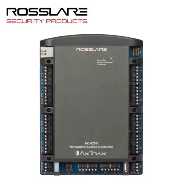 Rosslare - AC825IP - Expandable Networked Access Control Panel - DIN Housing - 4 Readers - TCP/IP - 60K Users - 500K Event History - 12VDC