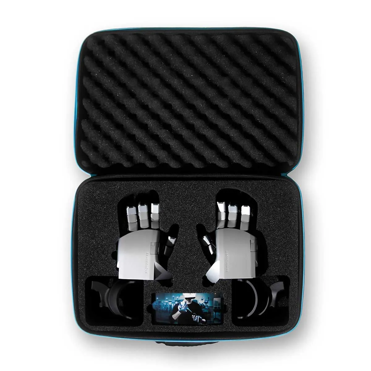 SenseGlove Nova Blue | Haptic Virtual Reality Gloves