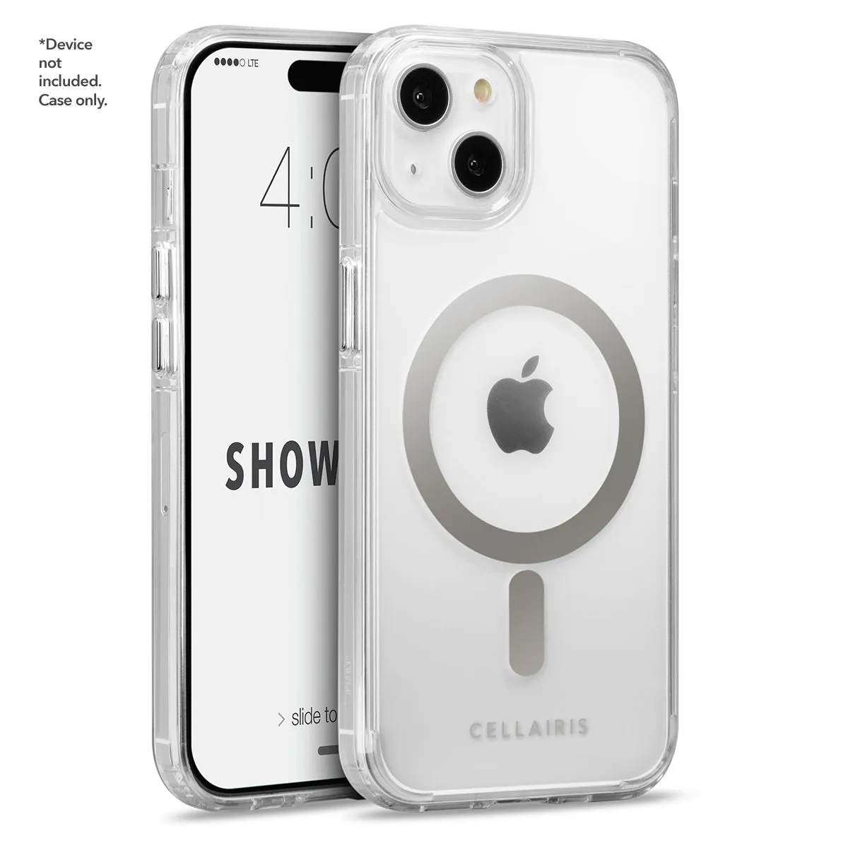 Showcase Halo - iPhone 15 Plus/ iPhone 14 Plus Silver w/ MagSafe Case
