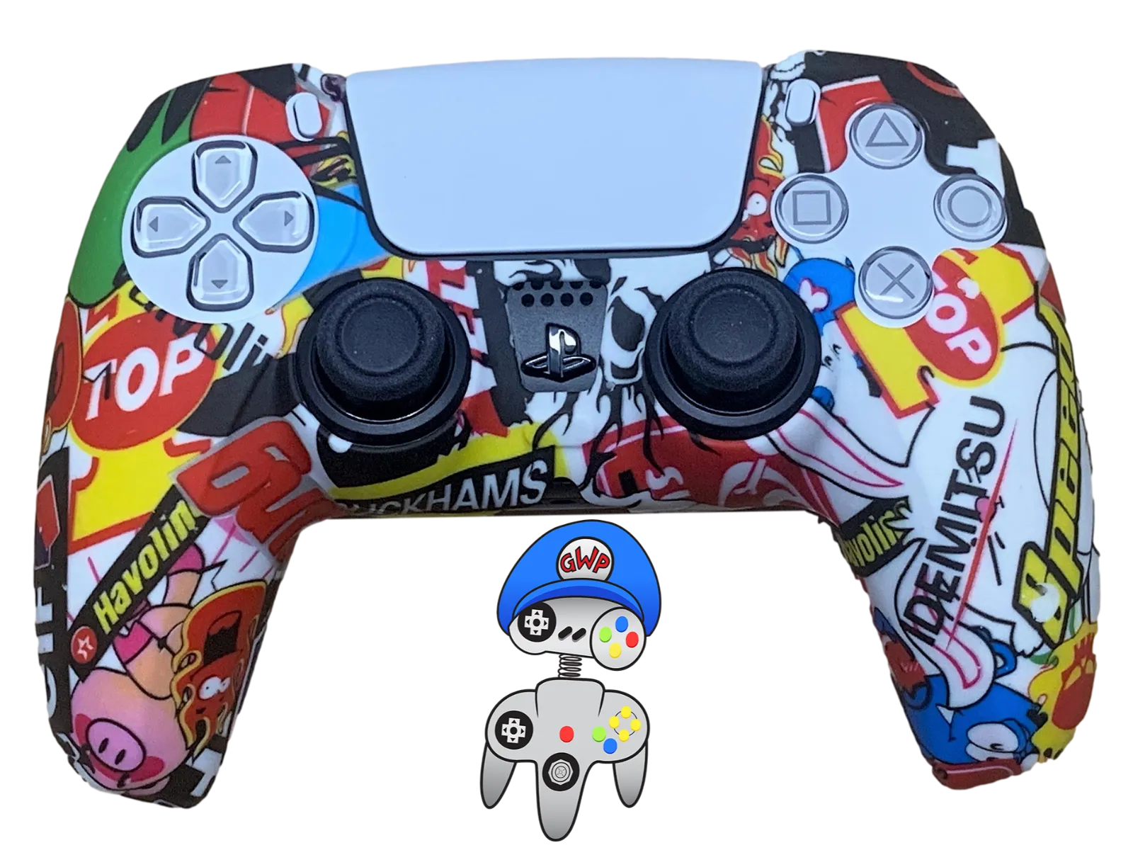 Silicone Cover For PS5 Controller Case Skin Cool Designs Extra Grip Selection