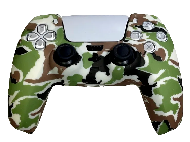 Silicone Cover For PS5 Controller Case Skin Cool Designs Extra Grip Selection
