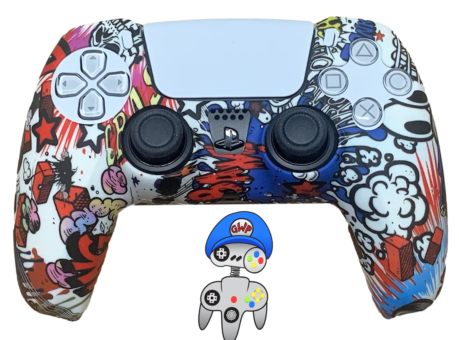 Silicone Cover For PS5 Controller Case Skin Cool Designs Extra Grip Selection