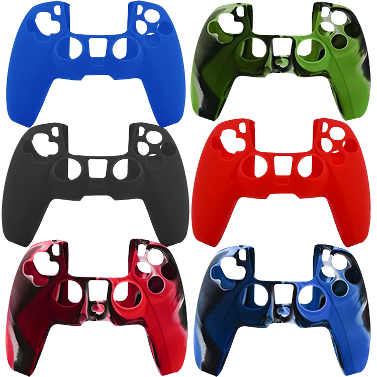 Silicone Cover For PS5 Controller Case Skin Cool Designs Extra Grip Selection