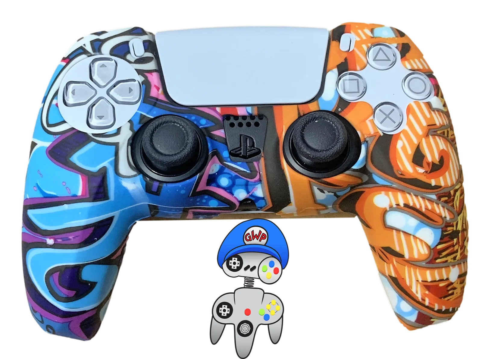 Silicone Cover For PS5 Controller Case Skin Cool Designs Extra Grip Selection