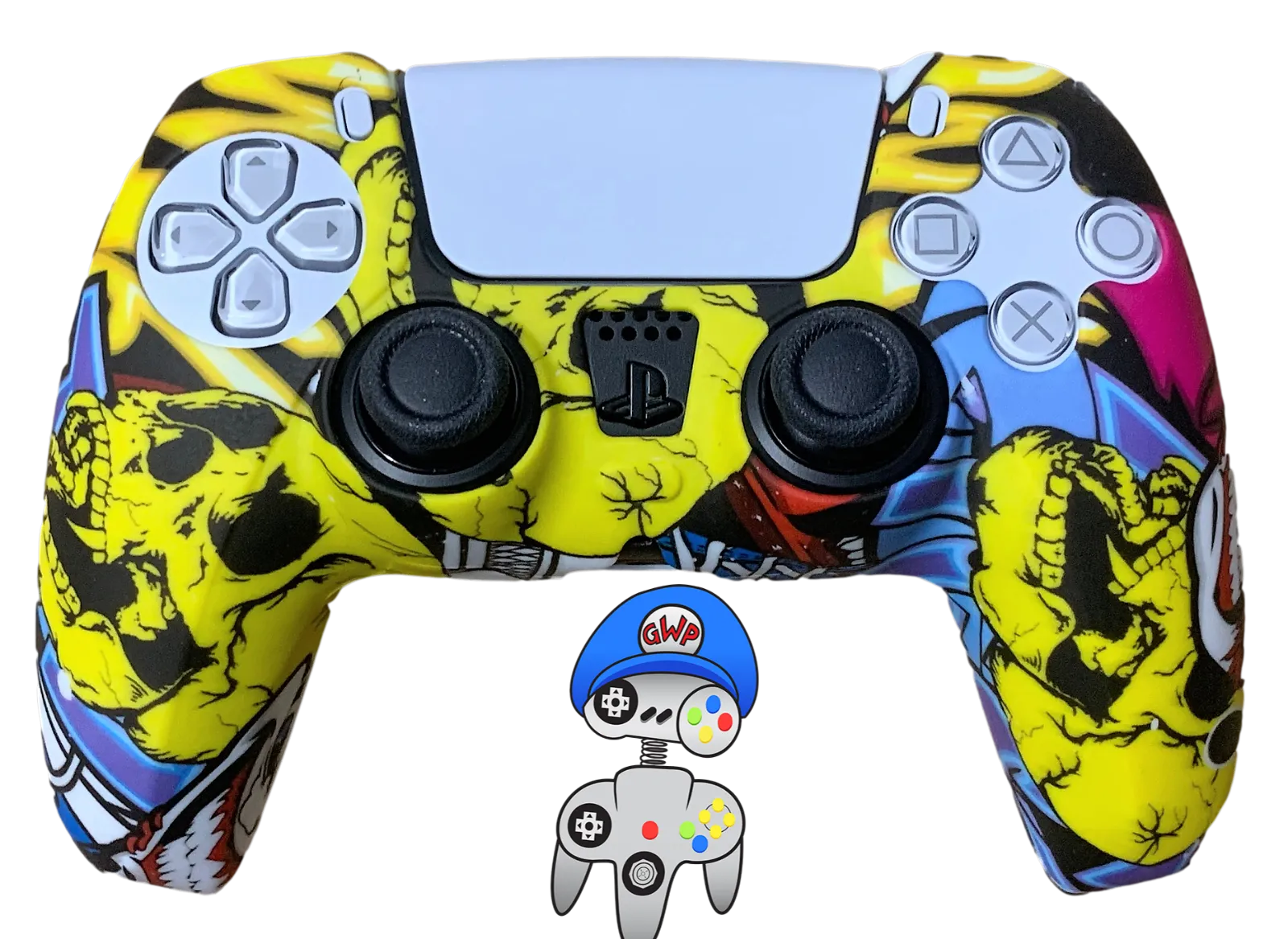 Silicone Cover For PS5 Controller Case Skin Cool Designs Extra Grip Selection