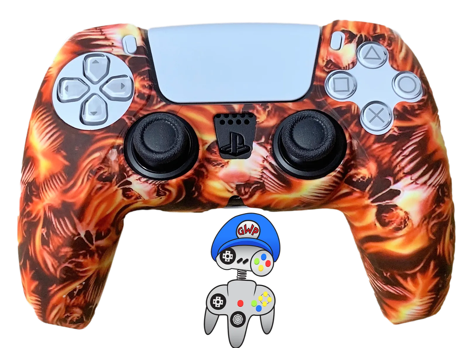 Silicone Cover For PS5 Controller Case Skin Cool Designs Extra Grip Selection