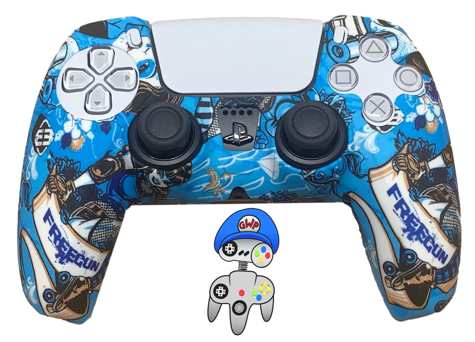 Silicone Cover For PS5 Controller Case Skin Cool Designs Extra Grip Selection