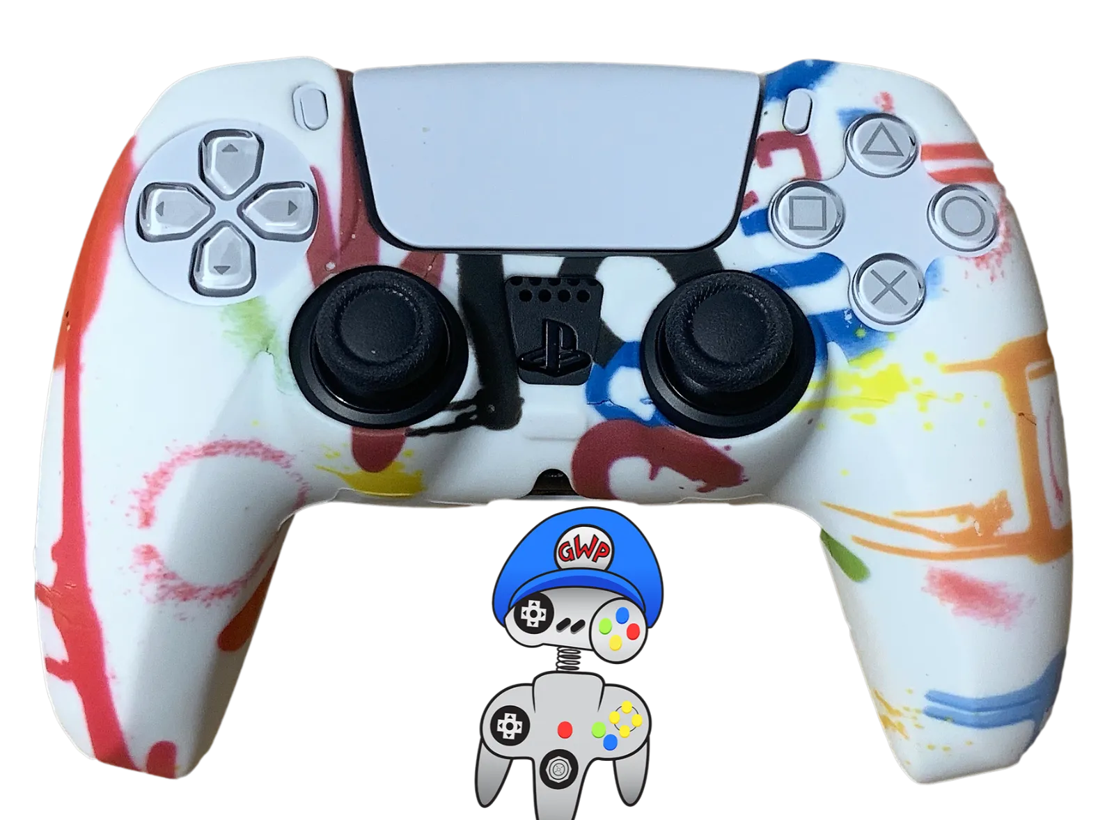 Silicone Cover For PS5 Controller Case Skin Cool Designs Extra Grip Selection
