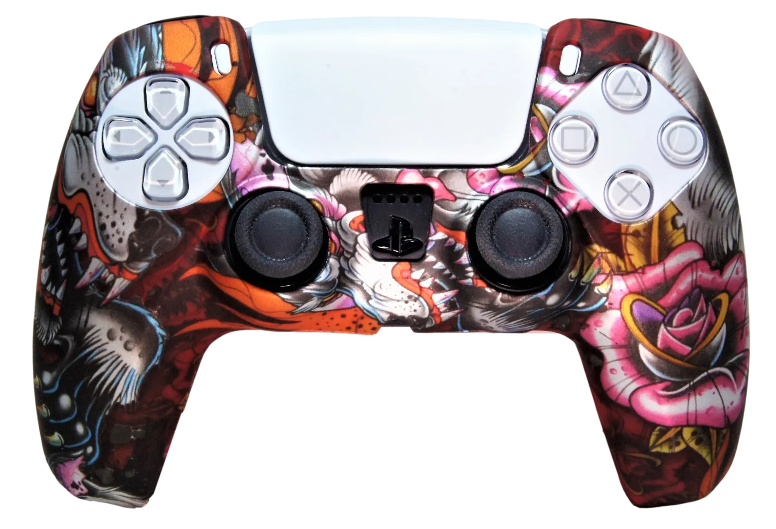 Silicone Cover For PS5 Controller Case Skin Cool Designs Extra Grip Selection