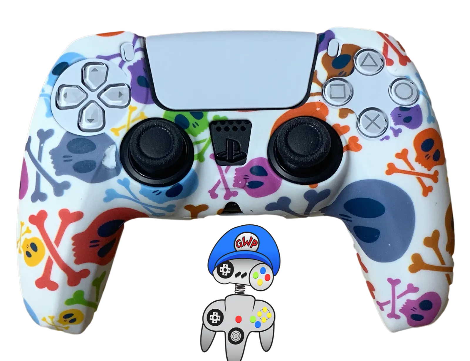 Silicone Cover For PS5 Controller Case Skin Cool Designs Extra Grip Selection