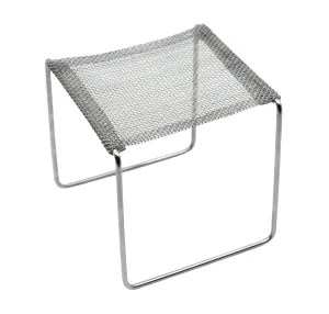Stand for Alcohol Burner - Chrome Plated Steel Wire - 5"L x 5"W x 5"H
