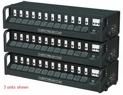 Theatrelight PowerPack Dimmer Rack 12x13a