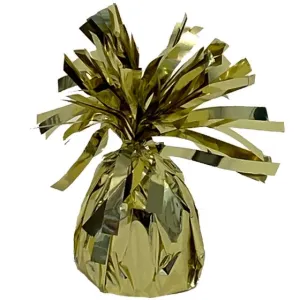 White Gold Small Foil Balloon Weight Each