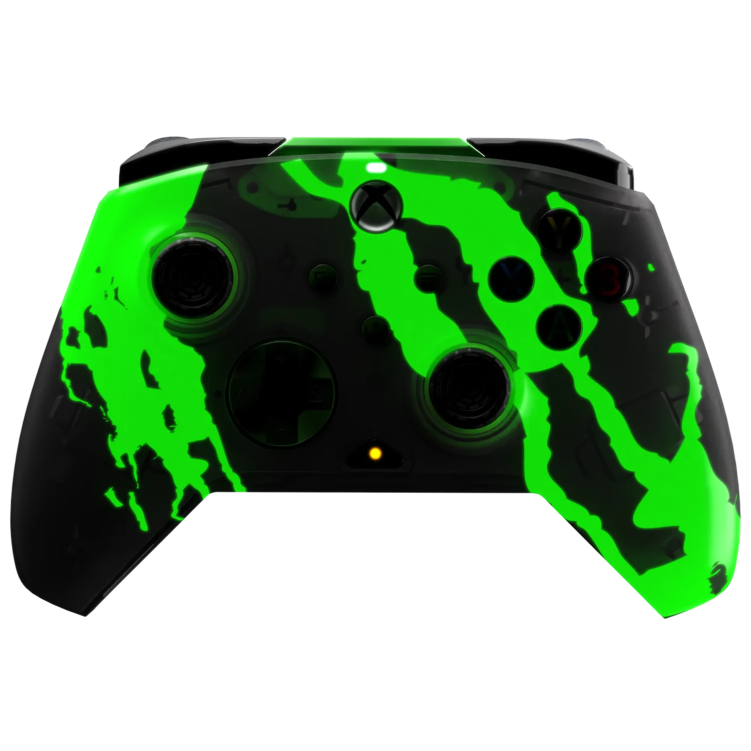 Xbox Series X|S & PC Jolt Green REMATCH GLOW Advanced Wired Controller