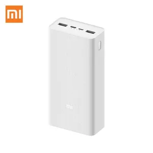 Xiaomi Power Bank 3 - 30000mAh High-Capacity Portable Charger with 18W Fast Charging and Triple USB Outputs